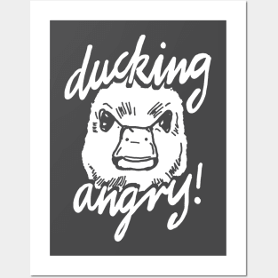 Angry Duck Meme Posters and Art